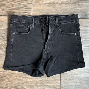 American Eagle Outfitters Black Jean Shorts